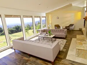 Luxury Wine Country Estate: Hot Tub, Sauna, Fire Pit, Vineyard & Valley Views