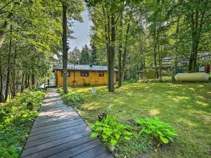 Lakefront Hideaway w/ Dock, Kayaks, Fire Pit!