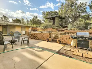 Gazebo and Fire Pit Pet-Friendly Payson Home!
