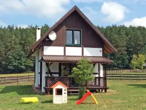 Holiday House Located Near the Forest, Lake and Sea
