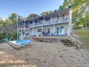 Lakefront Gem w/ Screened Porch + Game Room!