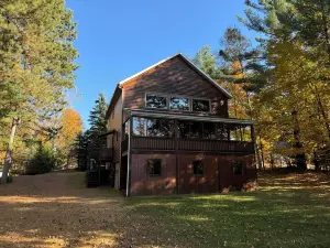 Lake house on Lake Memphremagog