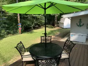 Gorgeous lake-access home with boat slip steps away from renowned Clark Lake!