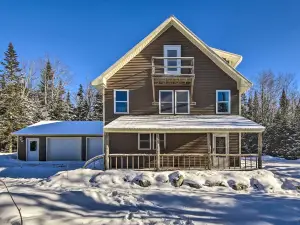 Rangeley Retreat Cabin-Style Home Lake Access