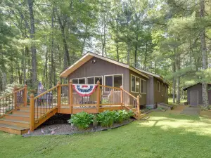 格林德斯通湖迷人小屋