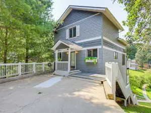 甲板、碼頭和景觀：拉福萊特湖畔之家