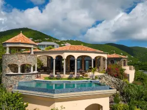 4 Master Suites with King Beds.  Exceptional Views. 5 minutes to Cruz Bay.