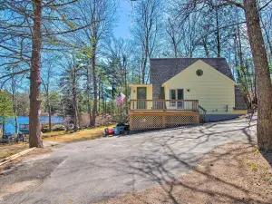 Lakefront Retreat w/ Kayaks, Grill, Fire Pit!