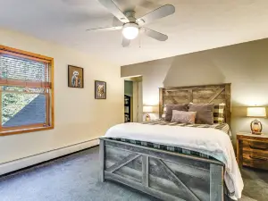 Private Deck and Fire Pit Adirondack Family Home