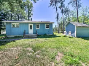 Lakefront Wisconsin Cottage with Dock and Hot Tub!