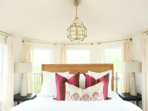 Crescent Moon Safari Tent at Wahwahtaysee Resort on the San Marcos River