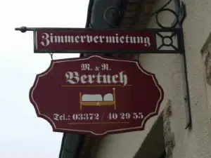Zimmervermietung M&R Bertuch