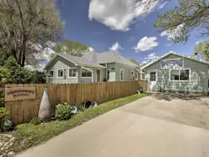 Walkable Ten Sleep House w/ Patio & Sunroom!