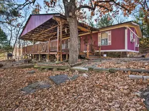 Waterfront House w/ Boat Slip on Lake Eufaula!