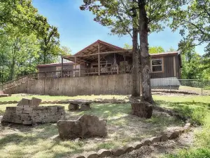 Accommodating up to 12 people w/3 bedrooms, 2 bathrooms & a super-sized firepit.