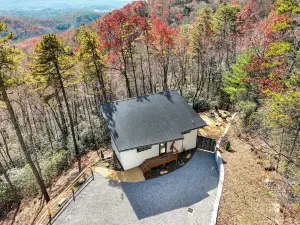 Modern Mountain-View Sanctuary in Pisgah Forest