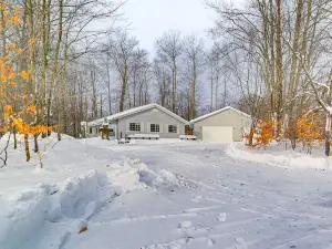 Secluded Mancelona Home w/ Gas Grill!
