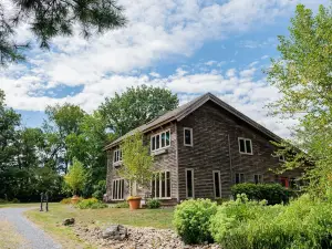 Four Oaks Farm w/Horse Barn, Patio & Gardens