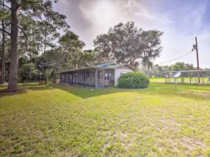 Lakeside Crescent City Cottage: Boat + Dock!