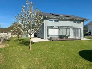 Entire house next to black forest