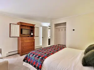 The Birch Ridge: Lace Room #3 - Queen Suite in Renovated Killington Lodge. Hot Tubs. 1 Bedroom Home