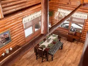 Lakefront Log Cabin Loft Kayaks Beach Ev