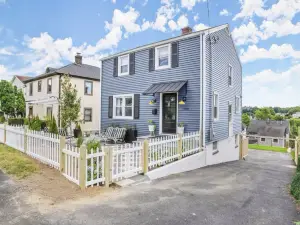 Cozy Backyard with Fire Pit and Sunset Deck - Charming Retreat