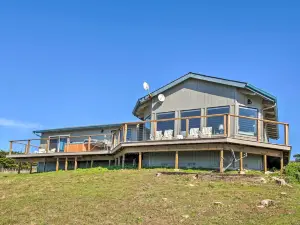 享有壯觀海景的度假屋 w/私人海灘