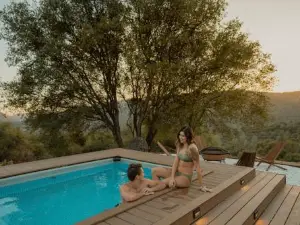 Boho Chic Oasis by Casa Oso with Pool, Spa and Views