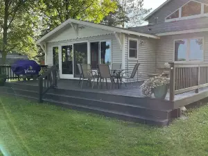 Experience Pokegama charm in our cozy 3-bedroom cabin