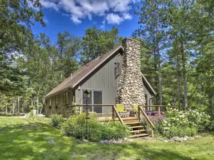 Tranquil Riverside Home w/ Wraparound Deck & Views