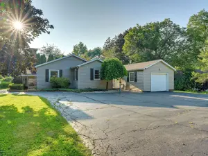 Pet-Friendly Michigan Escape w/ Patio & Gas Grill!