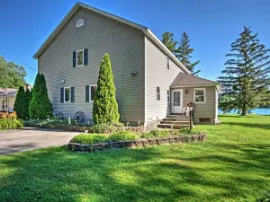 Waterfront Vandalia House w/ Dock on Donnell Lake!