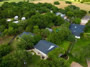 The 5 bedroom Gathering House with pool just 15 minutes outside of Waco, TX.