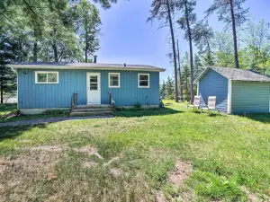 Lakefront Wisconsin Cottage with Dock and Hot Tub!