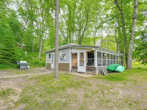 Lakefront Cabin w/ Fire Pit, Dock, & Boat Rental