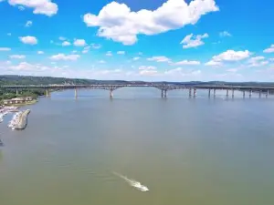 Deck View of Hudson River & Mt Beacon / Boho Suite