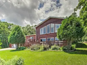 Spacious Frazee Home w/ Direct Lake Access!