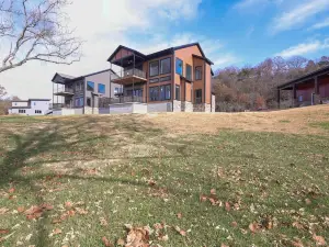 Riverfront Cotter Home Close to Trout Fishing!