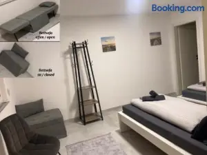Business Suite 04 mit Netflix Premium & Parkplatz, zentral zu Audi & Schwarz Gruppe with Fußbodenheizung