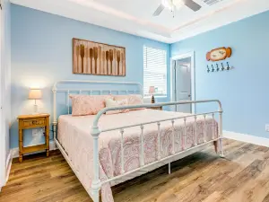 Stylish dog-friendly home near the beach with large deck & firepit