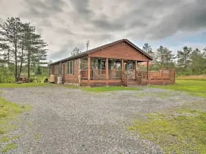 Deck, Hot Tub, Fire Pit Rustic Cabin in Benezette