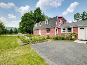 Fire Pit & On-site Pond: Wooded Walton Home!