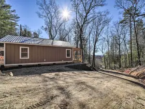 Modern Cabin w/ Fire Pit < 3 Mi to Trails!