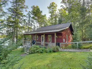 Waterfront Mercer Cabin w/ Wraparound Porch!