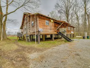 Modern-Rustic Dukedom Cabin: 780 Acres w/ Trails!