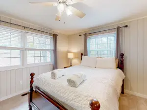 Lake Escape - Lakefront home with private dock, hot tub, game room & fireplace