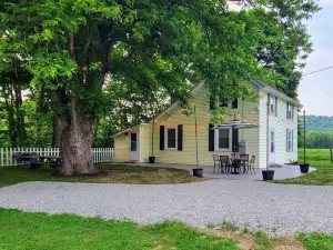 Charming Yellow Farmhouse by the River