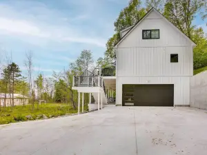 Stunning Home with Hot Tub and Lake Views!