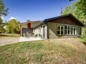 Lakefront Paradise with Private Boat Dock & Patio